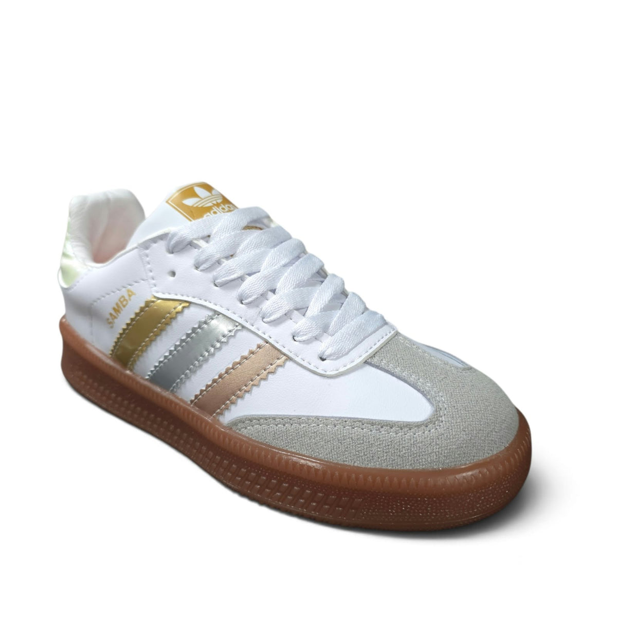 Tenis Adidas Samba White Suela Alta Replica AA