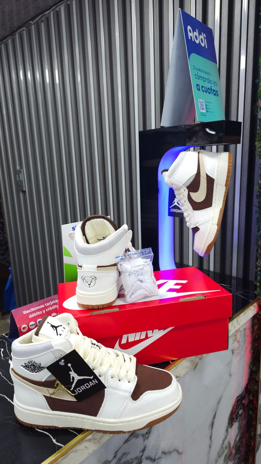 Tenis Nike Jordan Retro 1 Replica 3-A Edition Osito Classic