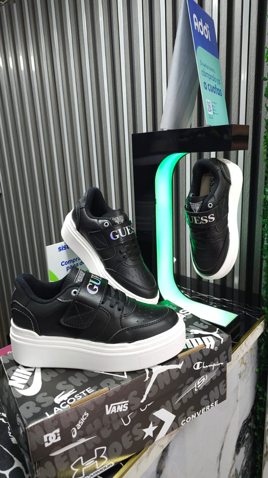 Tenis De Plataforma Para Dama Guess Usa Replica AA Black