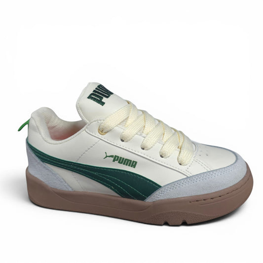 Tenis Puma Park Lifestyle Nueva Edicion Replica AA Beige Green