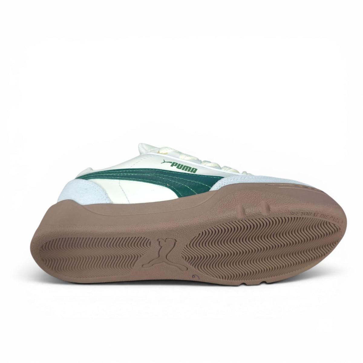 Tenis Puma Park Lifestyle Nueva Edicion Replica AA Beige Green